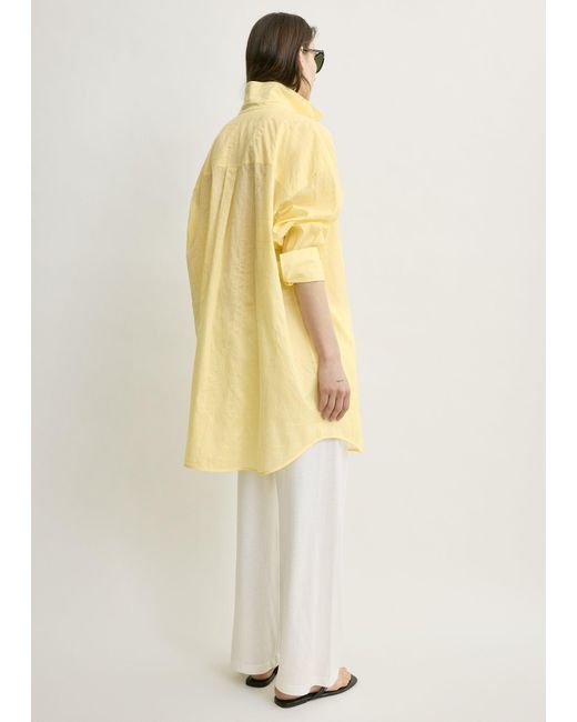 Totême Natural Long Summer Shirt