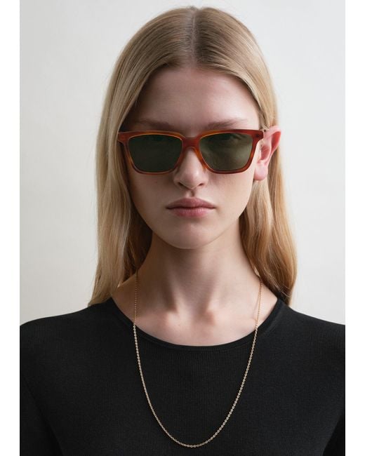 Totême  Multicolor Square Sunglasses Light