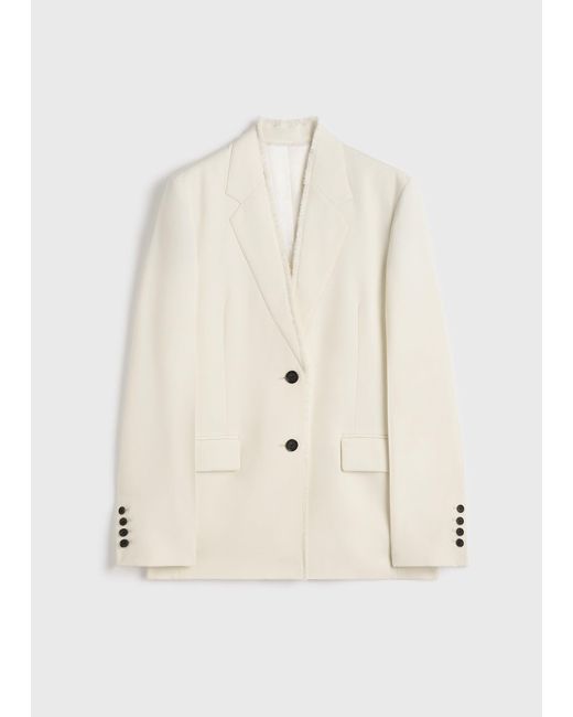 Totême  Natural Raw Lapel Jacket