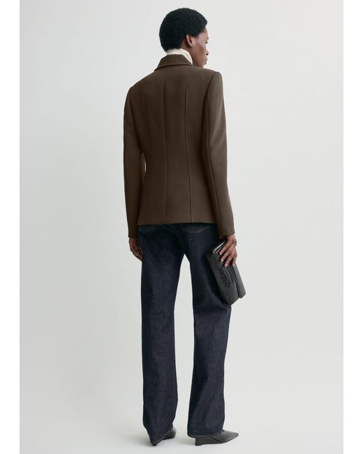 Totême  Multicolor Cinched Pocket Jacket