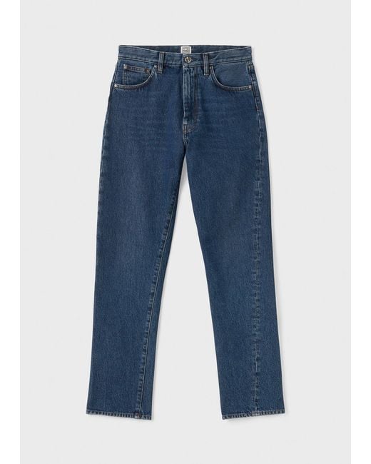 Totême Blue Twisted Seam Denim