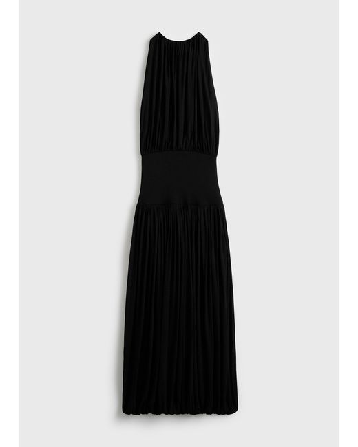 Totême White Soft Gathered Dress
