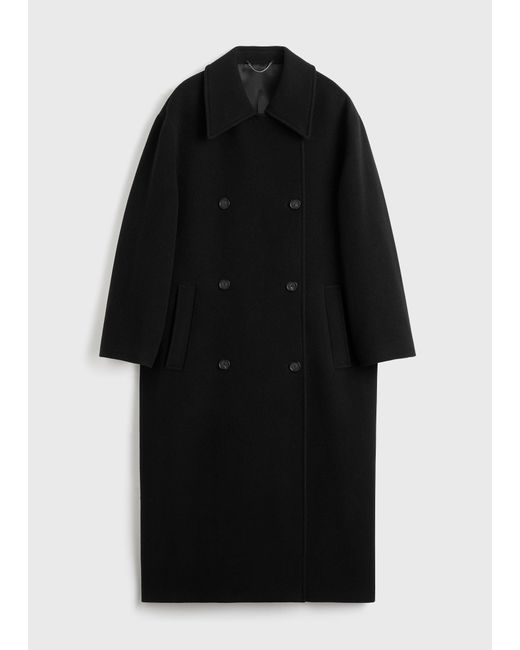 Totême Black Shield Coat