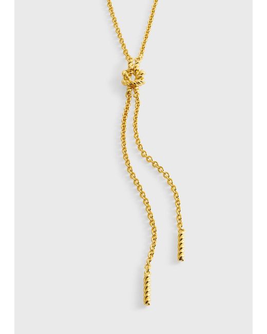 Totême White Rope Lariat