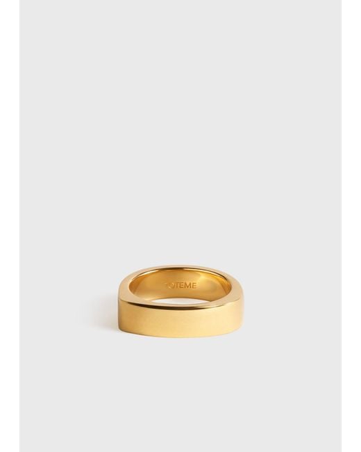 Totême Metallic Signature Ring