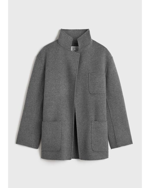 Totême  Gray Patch Pocket Doublé Jacket
