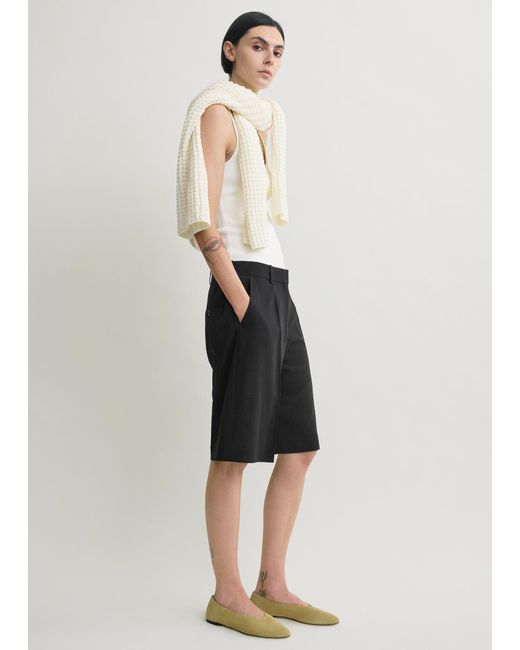 Totême Natural Wide Fluid Shorts