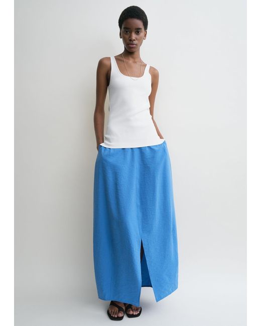 Totême  Blue Parachute Skirt