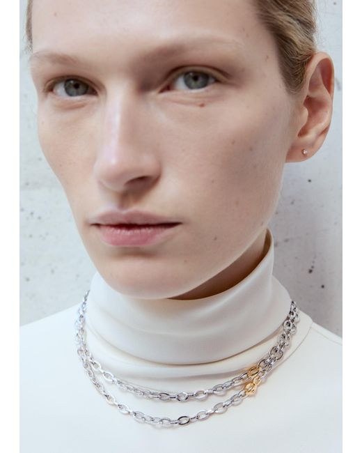 Totême  White Bi-Color Chain