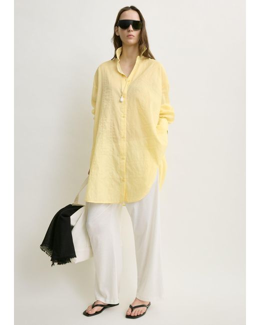 Totême Natural Long Summer Shirt