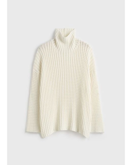Totême Natural Whipstitch Knit