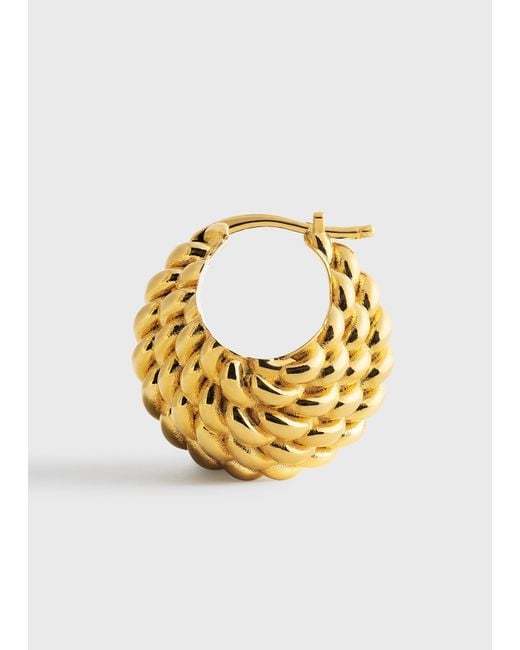 Totême  Metallic Rope Hoops