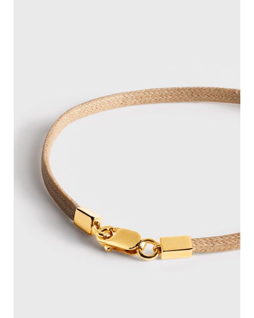 Totême White Mini Diamond Bracelet