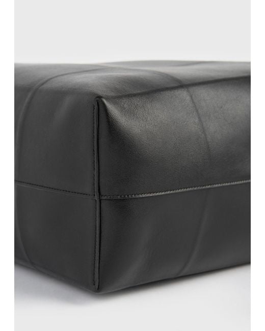 Totême  Black Roam Leather Tote