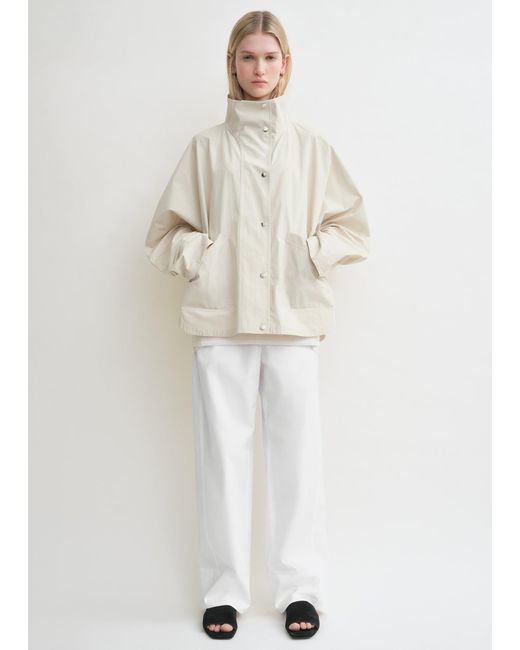 Totême White Summer Parachute Jacket