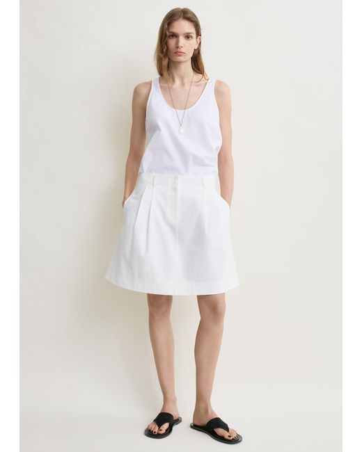 Totême Natural Chino Skirt