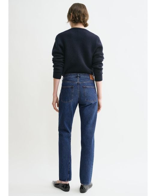 Totême Blue Twisted Seam Denim