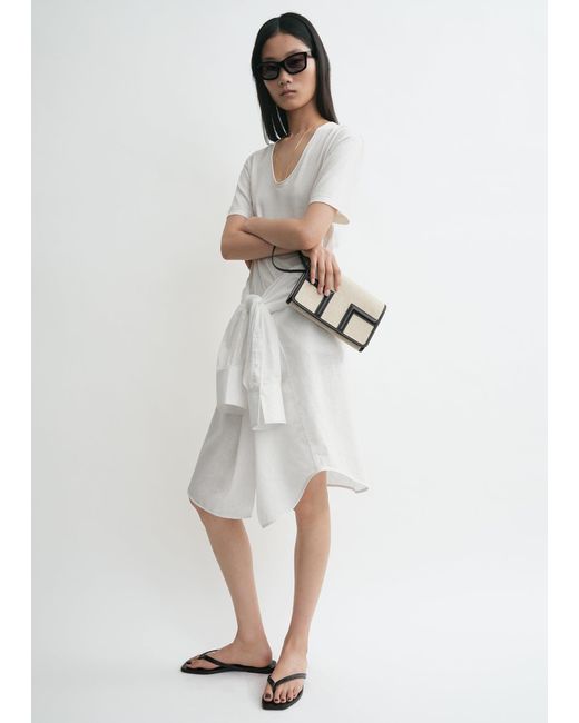Totême White T-Flap Envelope
