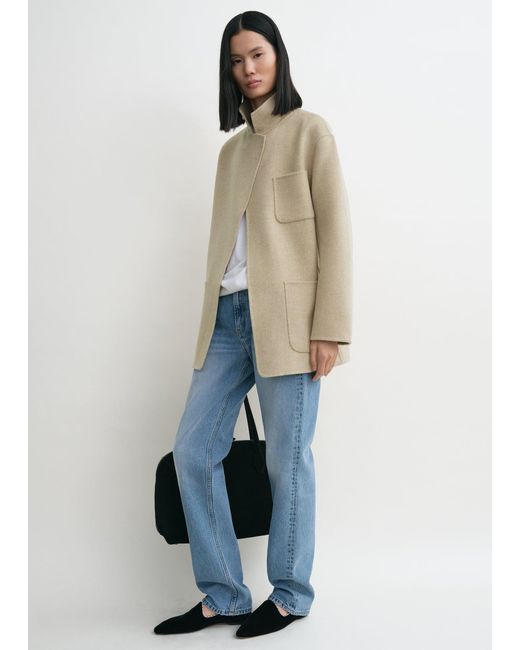 Totême  Natural Patch Pocket Doublé Jacket