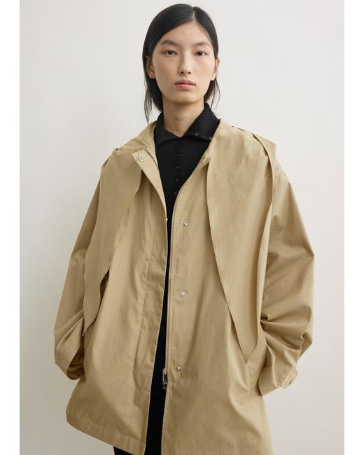 Totême Natural Technical Scarf Jacket