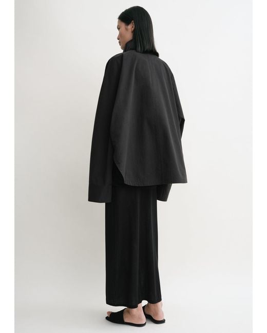Totême Black Summer Parachute Jacket