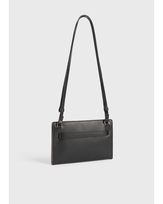 Totême White Belted Leather Crossbody