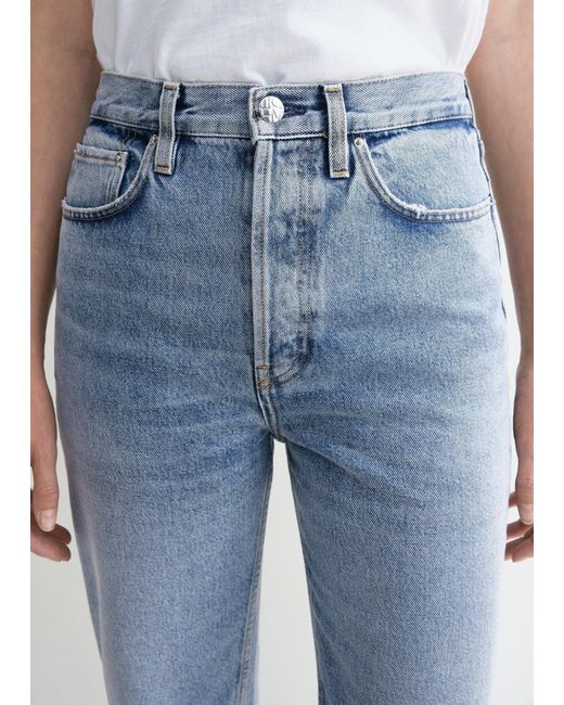 Totême Blue Classic Cut Denim