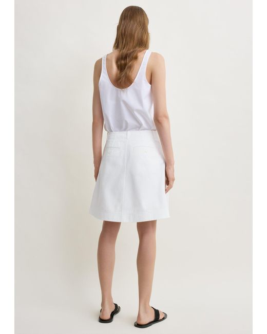 Totême Natural Chino Skirt