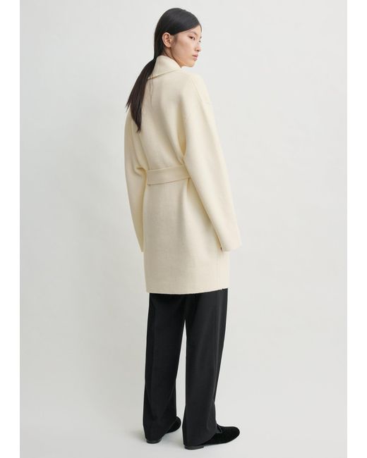 Totême Natural Shawl-Lapel Robe