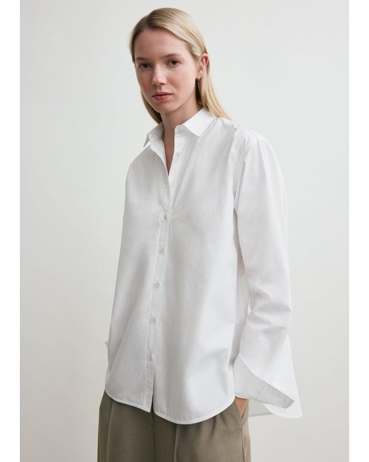 Totême White Signature Cotton Shirt
