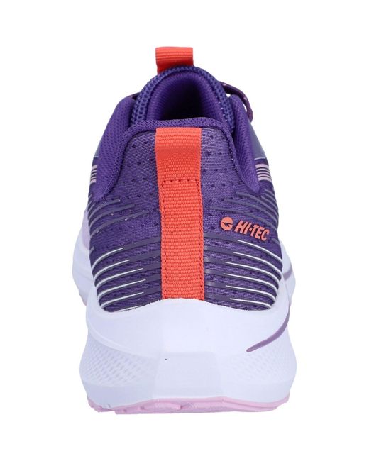Hi-tec Purple Santorini Synthetic Mystical/Thistle/Burnt Coral Trainers