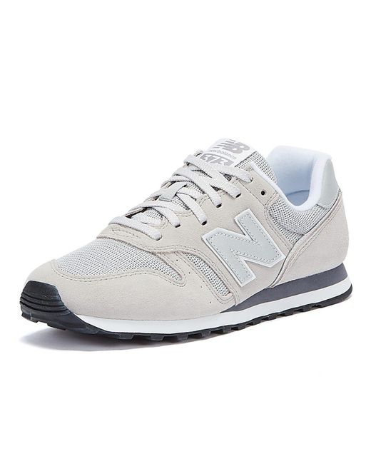 New Balance Suede 373 Trainers in Grey (Grey) - Save 15% | Lyst UK