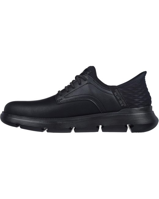 Skechers Blue Garza Gervin 205046W-Bbk Lace Up Shoe for men