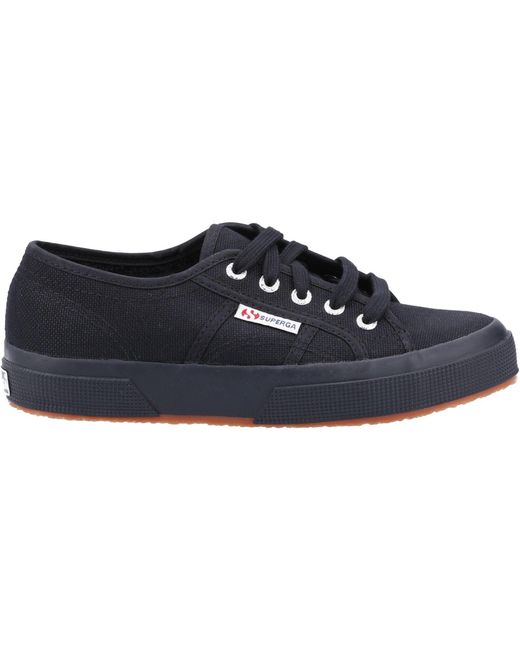 Superga Blue 2750 Cotu Classic 100% Cotton Full Trainers