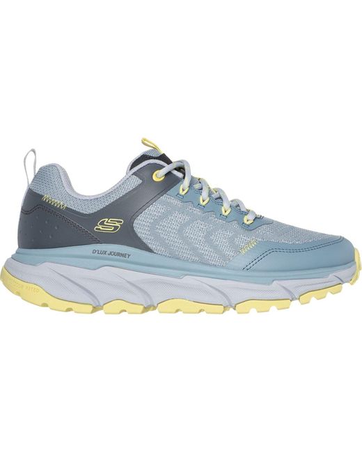 Skechers Blue D'Lux Journey Marigold Synthetische Damen Wanderstiefel