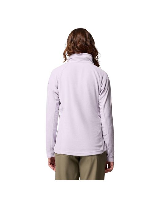 Columbia Purple Glacial Iv 1/2 Zip Fleece Jackets