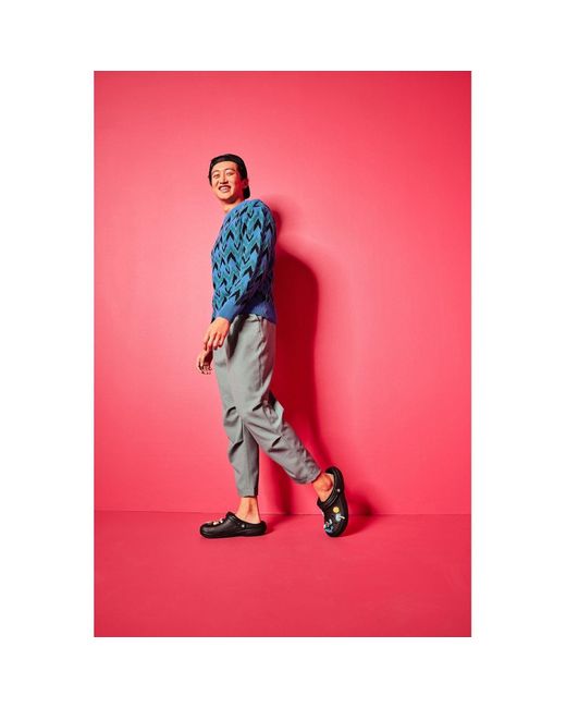 CROCSTM Black Classic Lined Thermoplastic Clogs