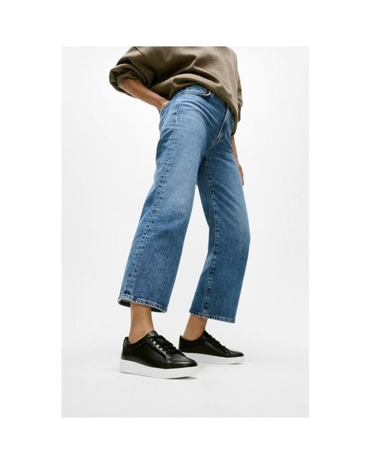 Fitflop Black Rally Leder Sneaker