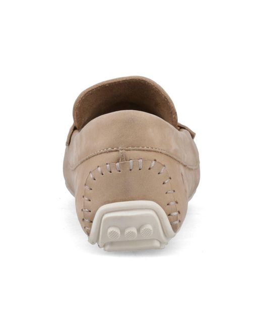 Sperry Top-Sider Natural Salvador Slip On Nubuck Moccasins Shoes