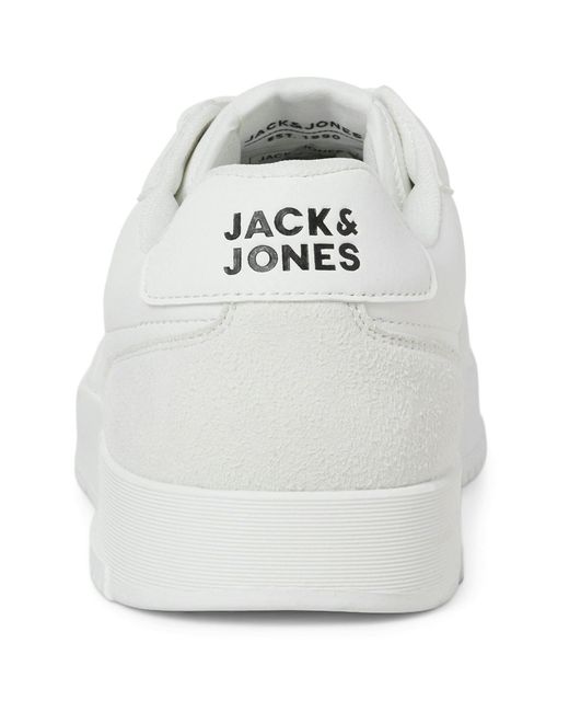 Jack & Jones White Ealing Synthetic Trainers for men