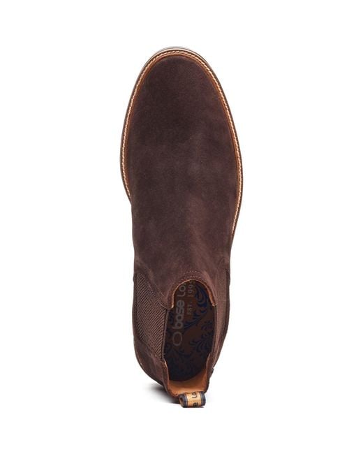 Base London Brown Sussex Chelsea Boot Leather Boots for men