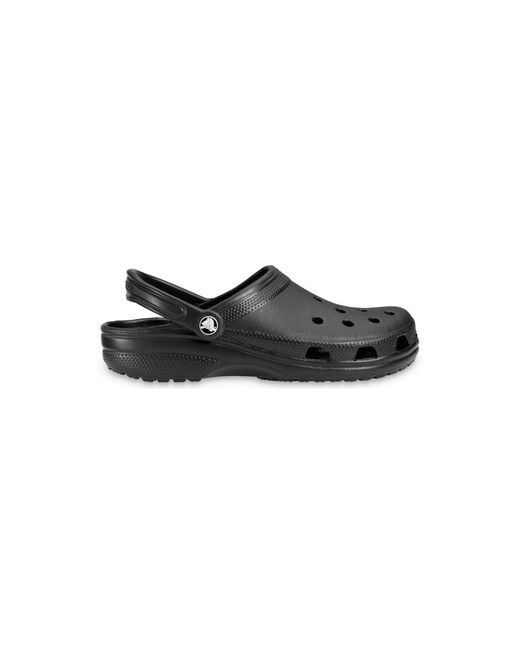 CROCSTM Black Classic Croslite Rubber Clogs