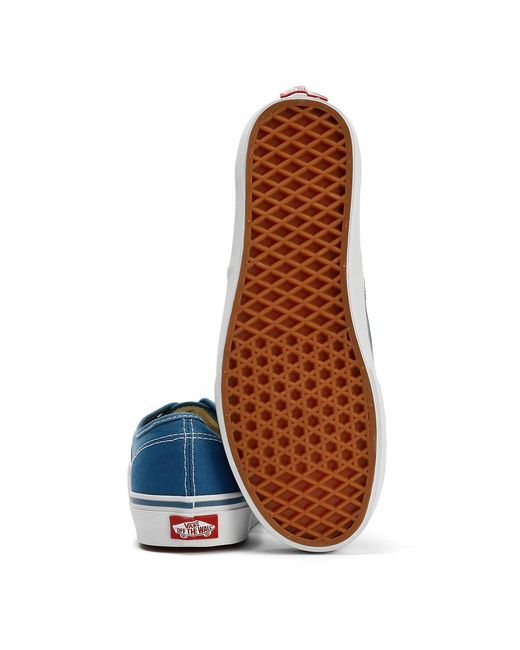 Vans Blue Authentic Canvas Trainers