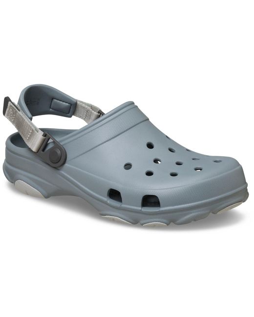 CROCSTM Blue All-Terrain Eva Concrete Clogs for men