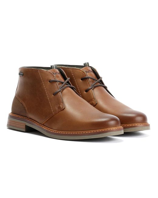 Barbour Brown Mens Redhead Tan Boots for men