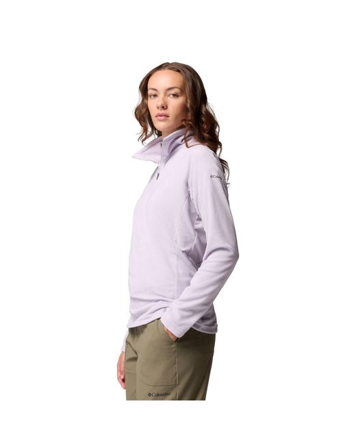 Columbia Purple Glacial Iv 1/2 Zip Fleece Jackets
