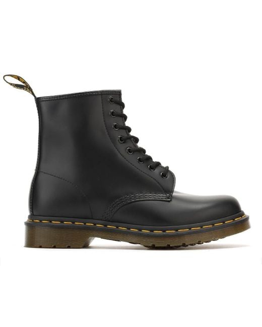 Dr. Martens Black 101 Ys Smooth Leather Boots for men