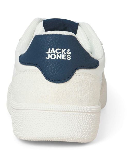 Jack & Jones White Bounce Synthetic Blazer Trainers for men