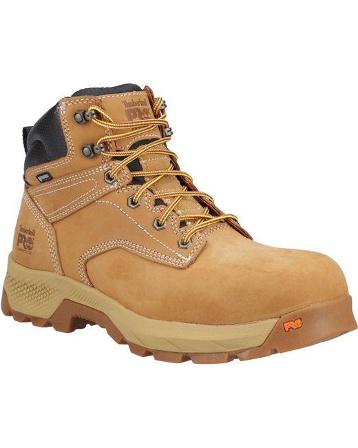 Timberland Natural Titan 6" Leather Wheat Safety Boots