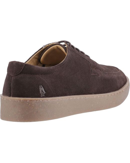 Hush Puppies Brown Rafael Suede Moccasins Shoes for men